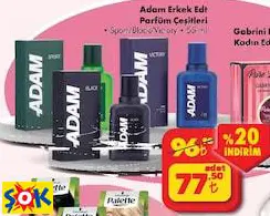 ADAM ERKEK EDT PARFÜM ÇEŞİTLERİ